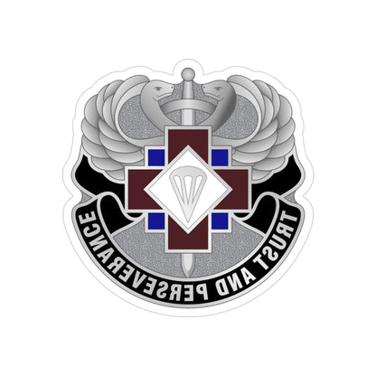 16 Hospital Center (U.S. Army) REVERSE PRINT Transparent STICKER-3 Inch-The Sticker Space