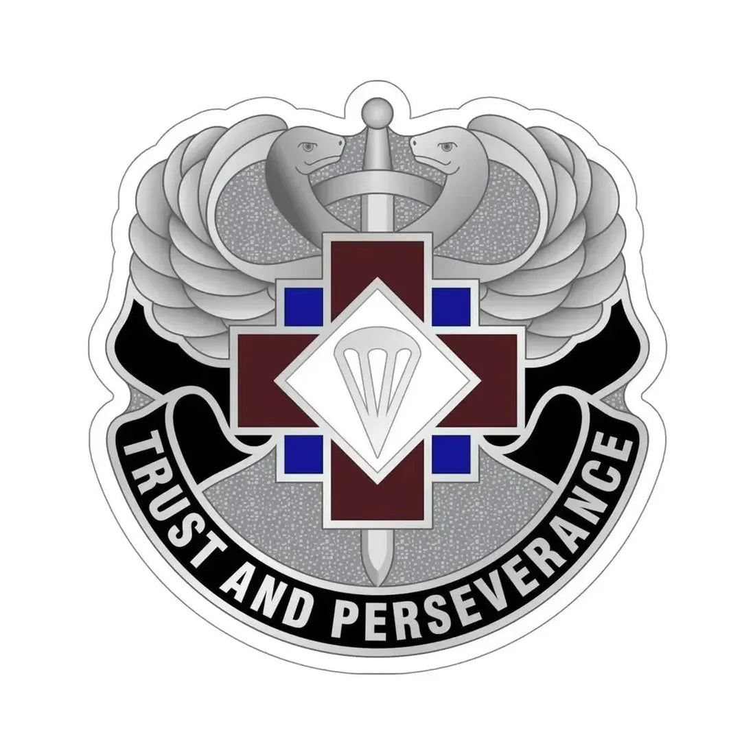 16 Hospital Center (U.S. Army) STICKER Vinyl Die-Cut Decal 6 Inch - The Sticker Space