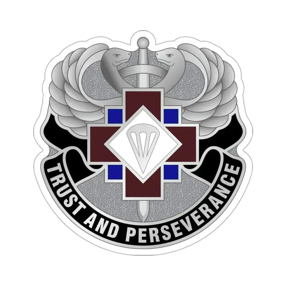 16 Hospital Center (U.S. Army) STICKER Vinyl Die-Cut Decal - The Sticker Space