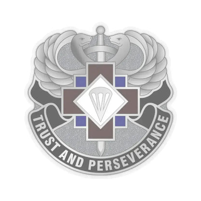 16 Hospital Center (U.S. Army) STICKER Vinyl Kiss-Cut Decal 3 Inch Transparent - The Sticker Space