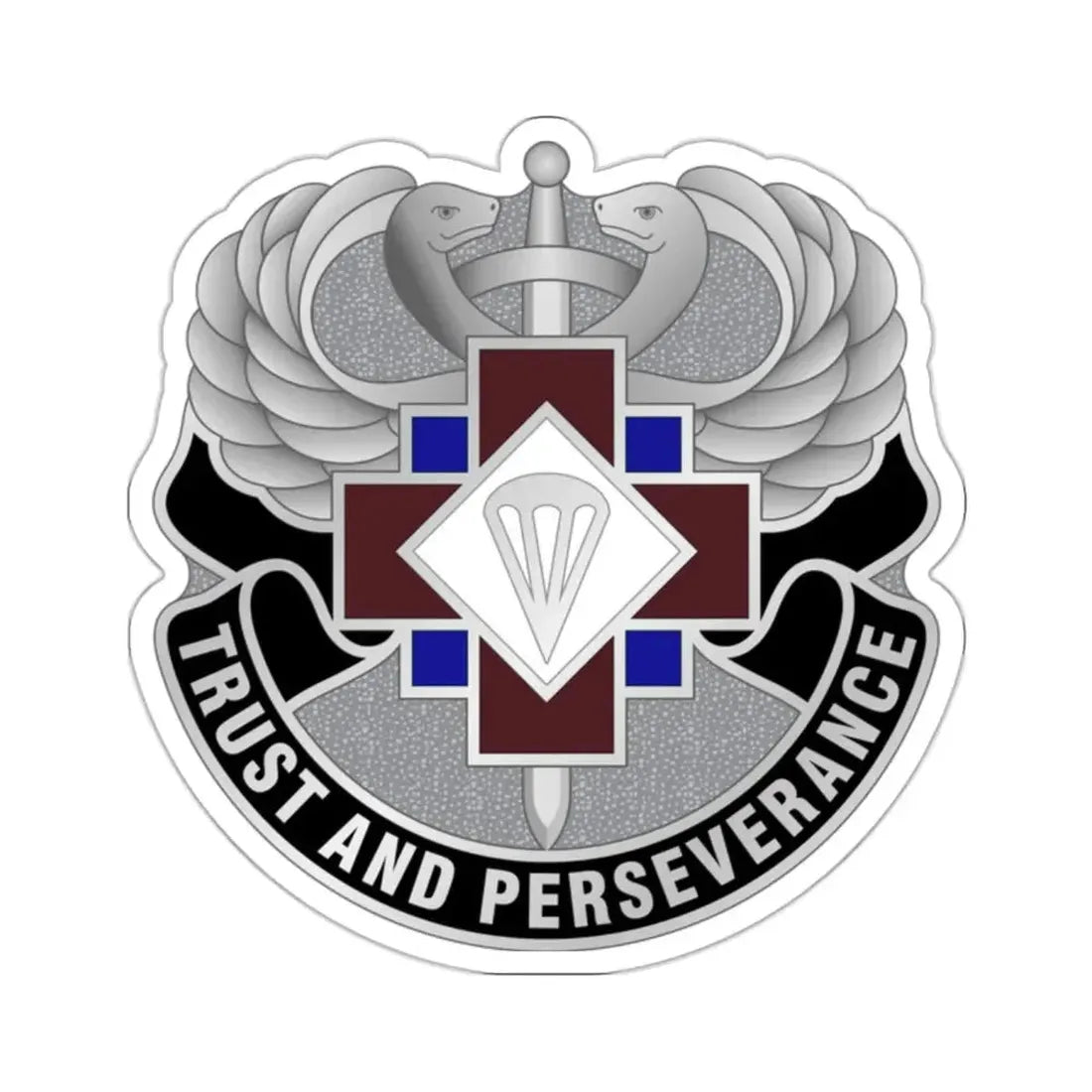 16 Hospital Center (U.S. Army) STICKER Vinyl Kiss-Cut Decal - The Sticker Space