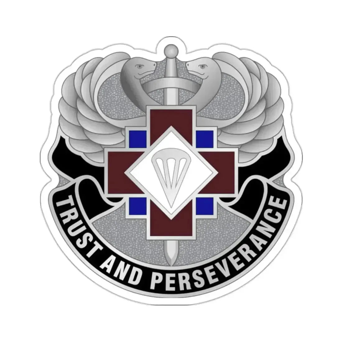 16 Hospital Center (U.S. Army) STICKER Vinyl Kiss-Cut Decal - The Sticker Space