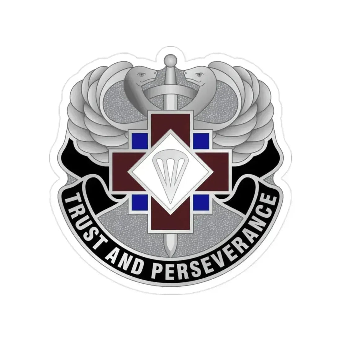 16 Hospital Center (U.S. Army) Transparent STICKER Die-Cut Vinyl Decal 2 Inch - The Sticker Space