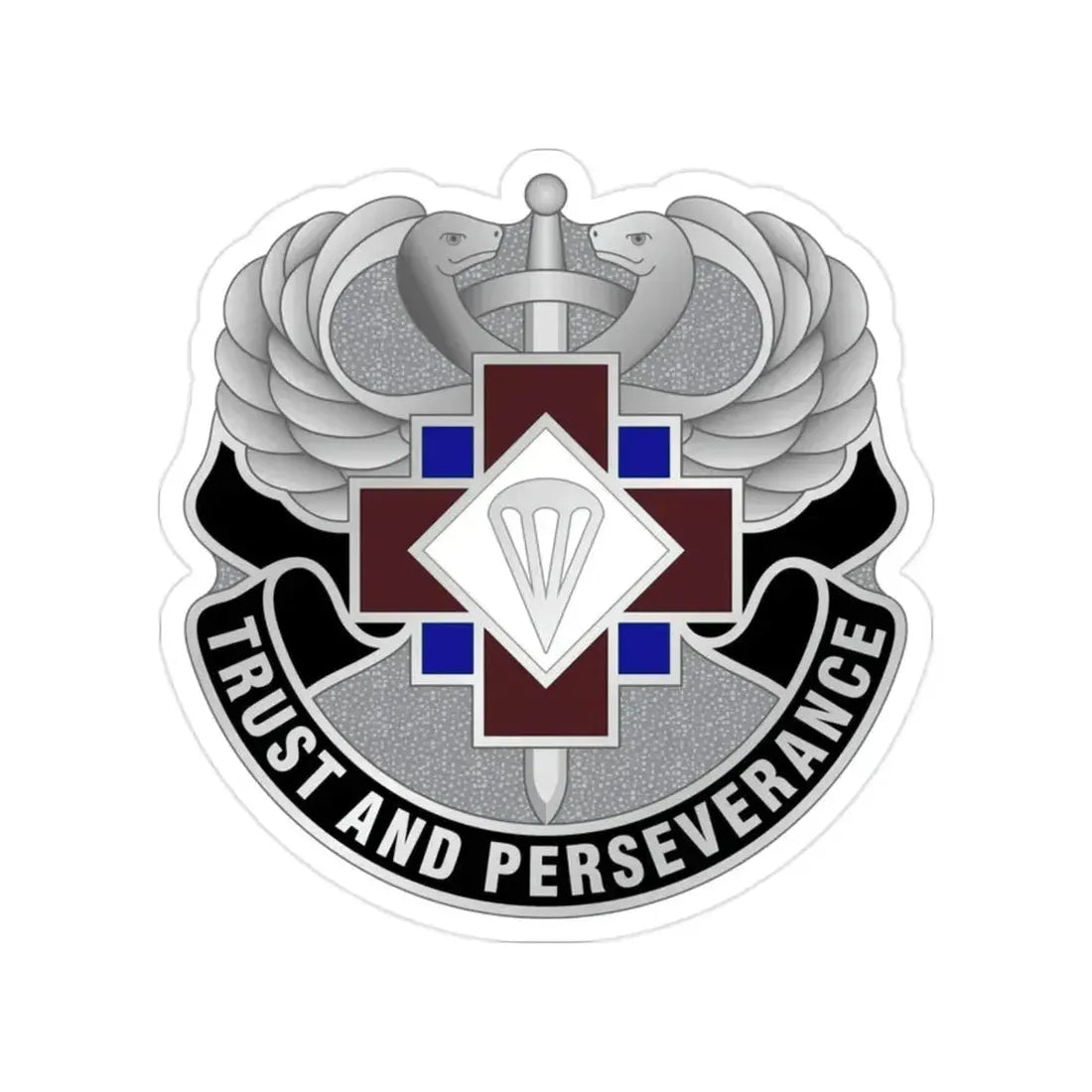 16 Hospital Center (U.S. Army) Transparent STICKER Die-Cut Vinyl Decal 2 Inch - The Sticker Space