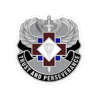 16 Hospital Center (U.S. Army) Transparent STICKER Die-Cut Vinyl Decal 3 Inch - The Sticker Space