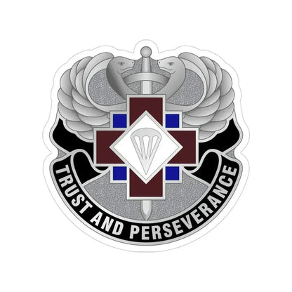 16 Hospital Center (U.S. Army) Transparent STICKER Die-Cut Vinyl Decal 4 Inch - The Sticker Space