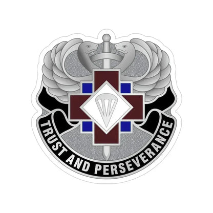 16 Hospital Center (U.S. Army) Transparent STICKER Die-Cut Vinyl Decal 5 Inch - The Sticker Space