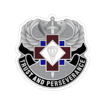 16 Hospital Center (U.S. Army) Transparent STICKER Die-Cut Vinyl Decal - The Sticker Space
