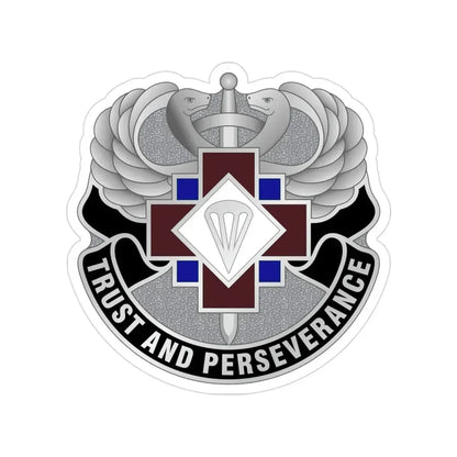 16 Hospital Center (U.S. Army) Transparent STICKER Die-Cut Vinyl Decal - The Sticker Space