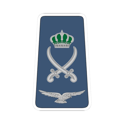 16. JAF LG (Jordan) (Military Rank) STICKER Vinyl Kiss-Cut Decal 3 Inch White - The Sticker Space