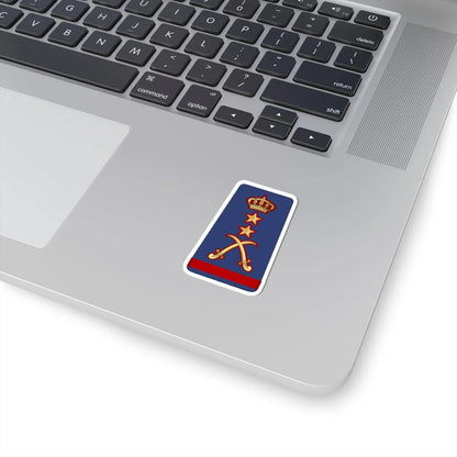 16. KAF GEN (Kuwait) (Military Rank) STICKER Vinyl Kiss-Cut Decal - The Sticker Space