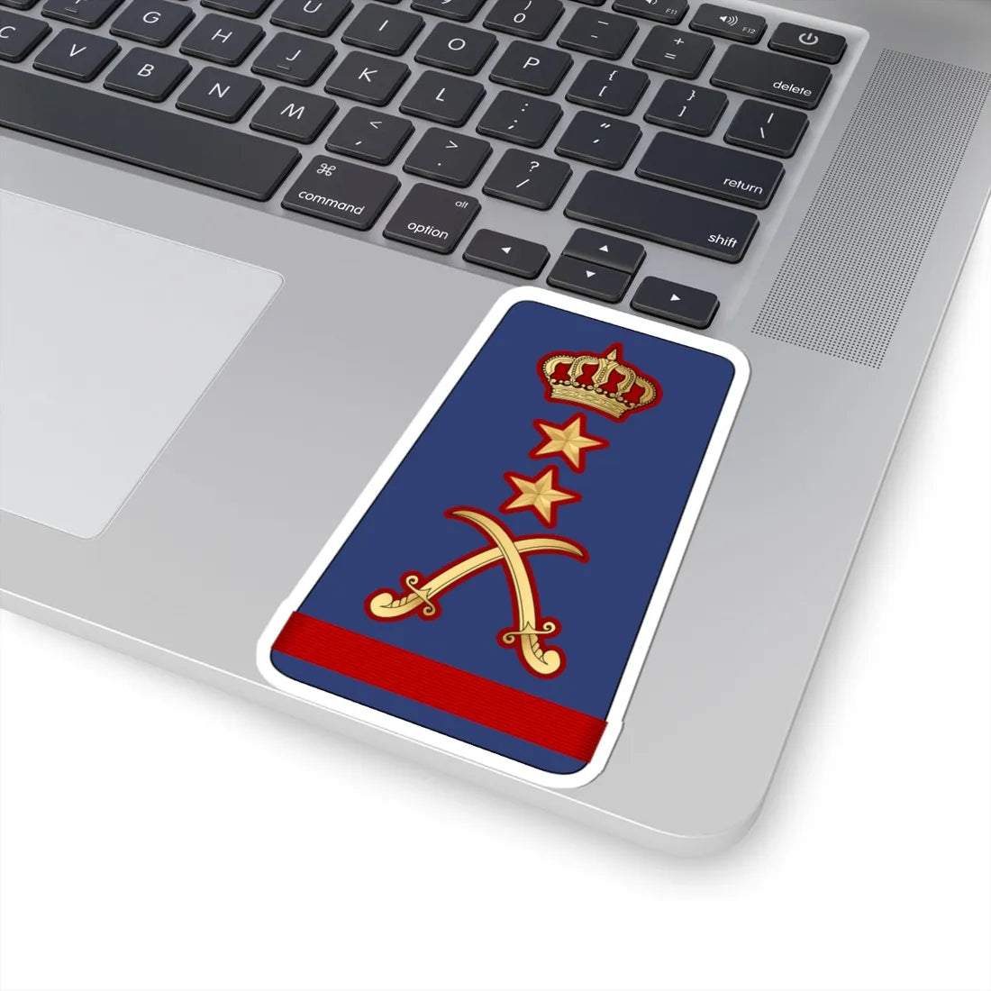 16. KAF GEN (Kuwait) (Military Rank) STICKER Vinyl Kiss-Cut Decal - The Sticker Space
