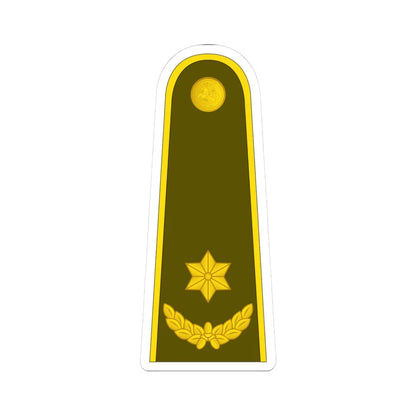 16 Lithuania Army MAJ (Lithuania) (Military Rank) STICKER Vinyl Kiss-Cut Decal 3 Inch White - The Sticker Space
