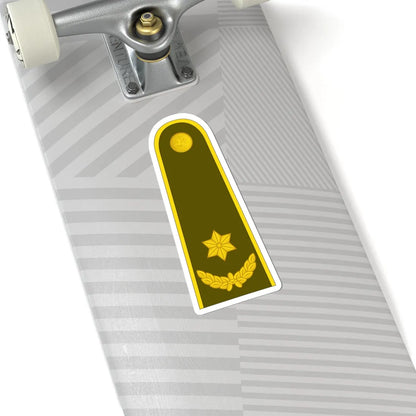16 Lithuania Army MAJ (Lithuania) (Military Rank) STICKER Vinyl Kiss-Cut Decal - The Sticker Space