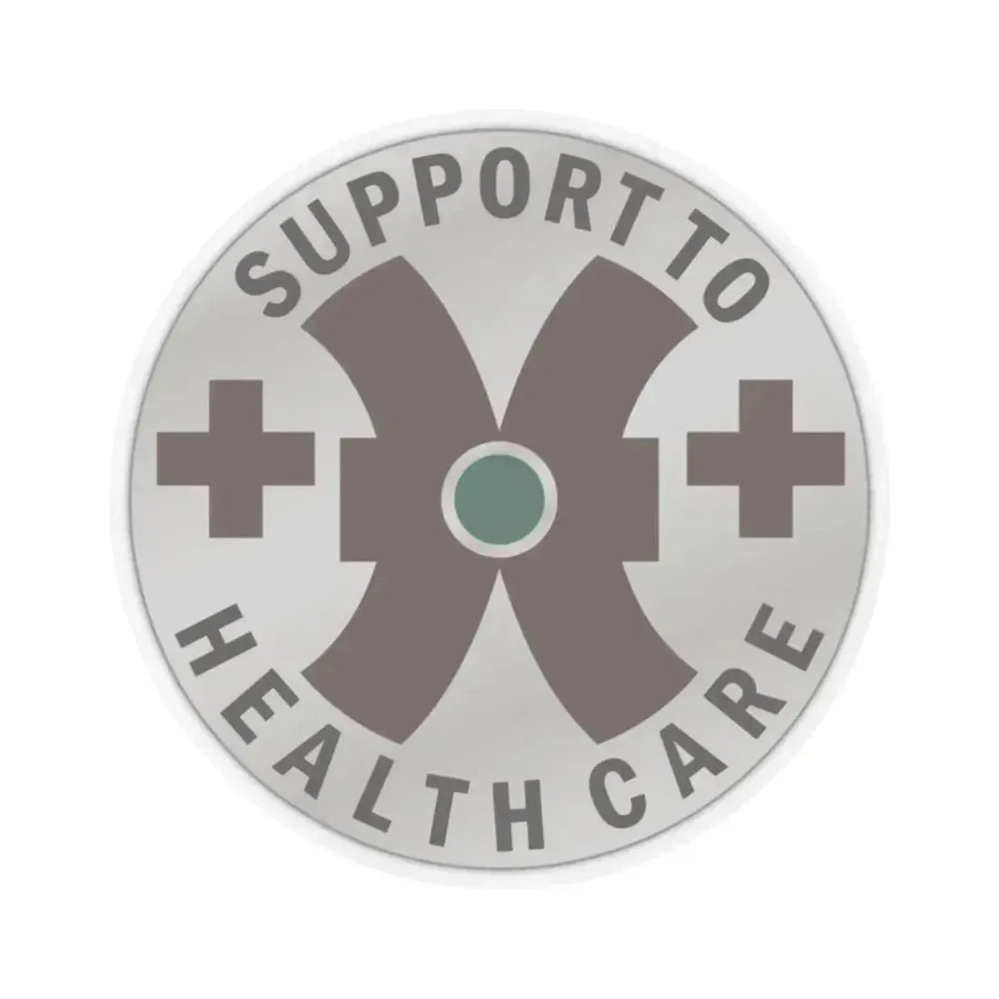 16 Medical Battalion (U.S. Army) STICKER Vinyl Kiss-Cut Decal 2 Inch Transparent - The Sticker Space