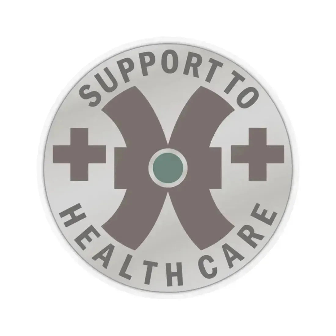 16 Medical Battalion (U.S. Army) STICKER Vinyl Kiss-Cut Decal 4 Inch Transparent - The Sticker Space