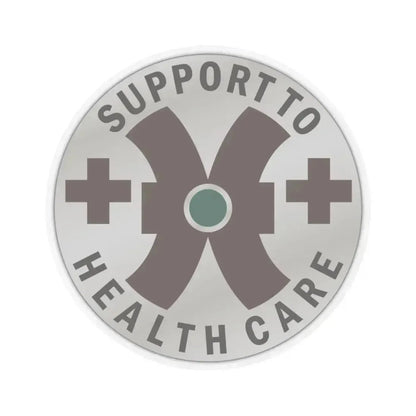 16 Medical Battalion (U.S. Army) STICKER Vinyl Kiss-Cut Decal 4 Inch Transparent - The Sticker Space