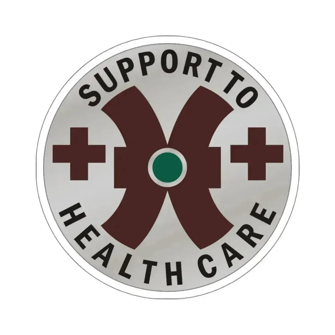 16 Medical Battalion (U.S. Army) STICKER Vinyl Kiss-Cut Decal 4 Inch White - The Sticker Space