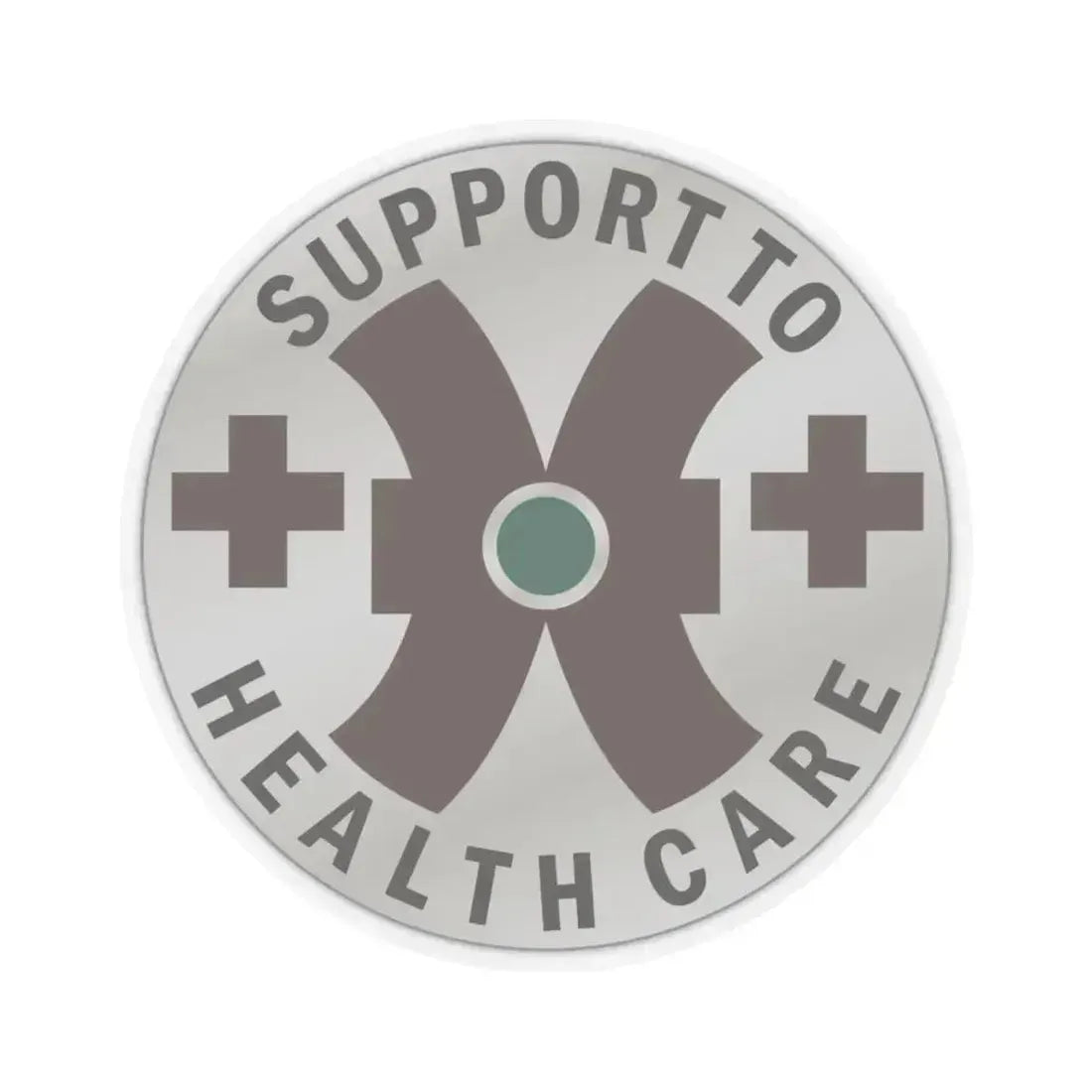 16 Medical Battalion (U.S. Army) STICKER Vinyl Kiss-Cut Decal 6 Inch Transparent - The Sticker Space