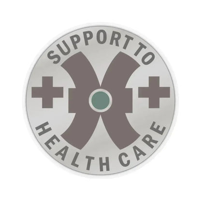 16 Medical Battalion (U.S. Army) STICKER Vinyl Kiss-Cut Decal 6 Inch Transparent - The Sticker Space