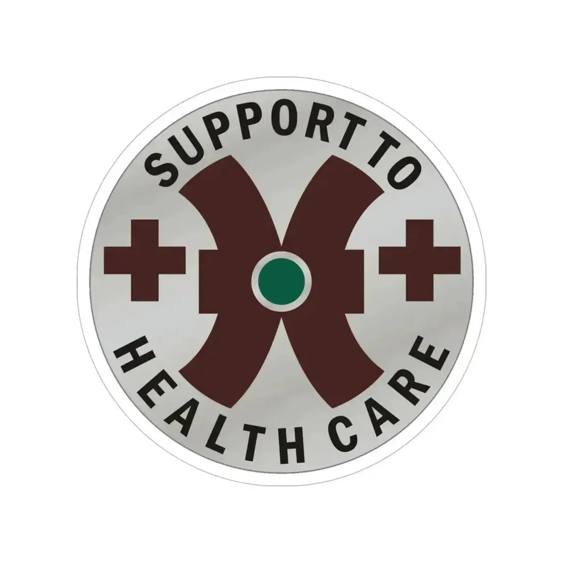 16 Medical Battalion (U.S. Army) Transparent STICKER Die-Cut Vinyl Decal 5 Inch - The Sticker Space