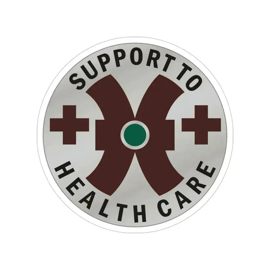 16 Medical Battalion (U.S. Army) Transparent STICKER Die-Cut Vinyl Decal 6 Inch - The Sticker Space