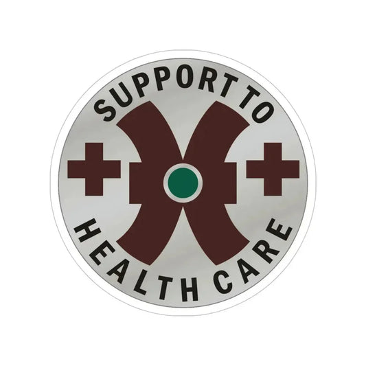 16 Medical Battalion (U.S. Army) Transparent STICKER Die-Cut Vinyl Decal 6 Inch - The Sticker Space