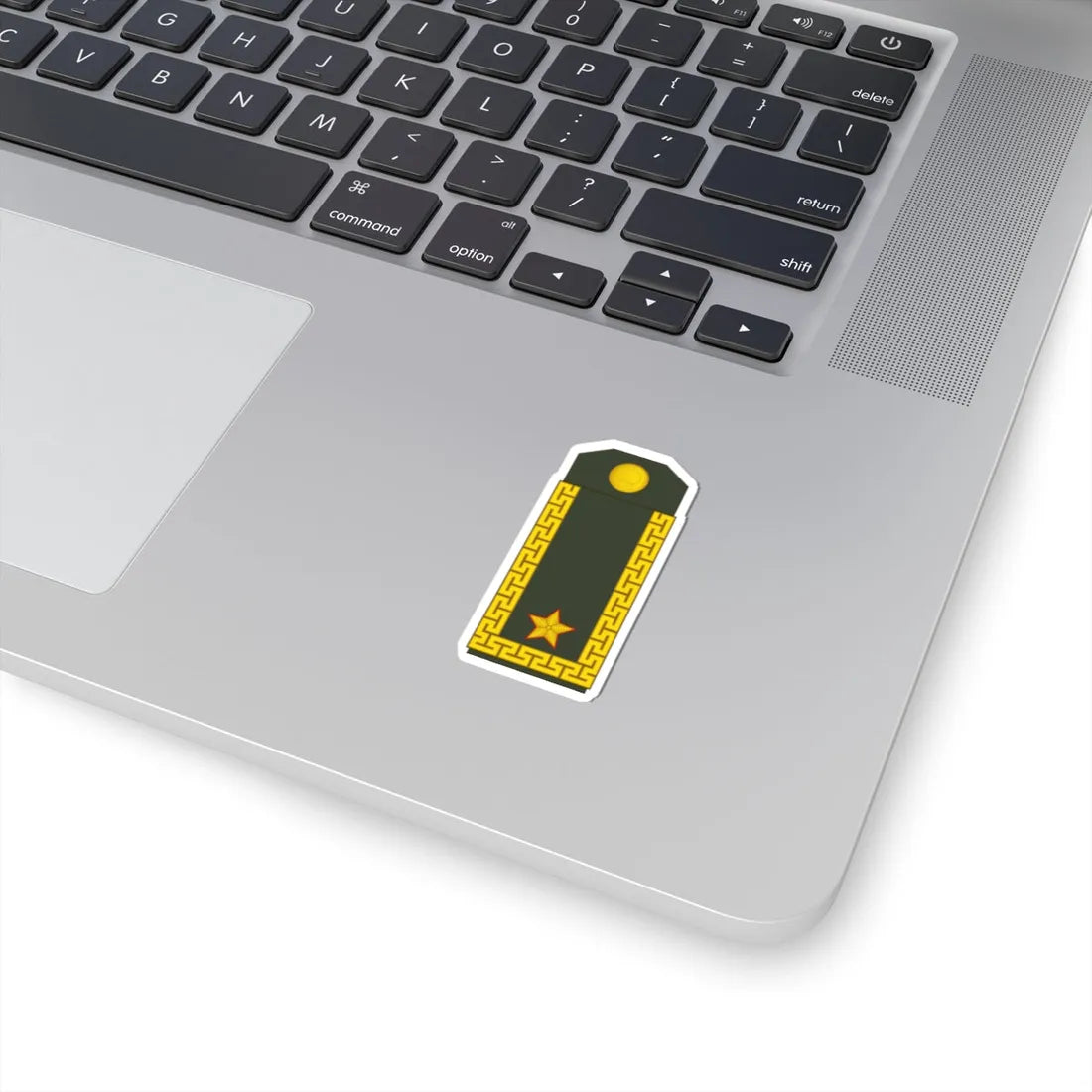 16 Mongolian Army BG (Mongolia) (Military Rank) STICKER Vinyl Kiss-Cut Decal - The Sticker Space