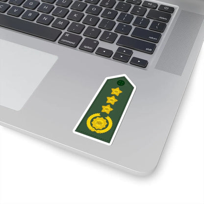 16. Myanmar Army GEN (Myanmar) (Military Rank) STICKER Vinyl Kiss-Cut Decal - The Sticker Space