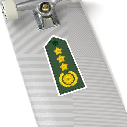 16. Myanmar Army GEN (Myanmar) (Military Rank) STICKER Vinyl Kiss-Cut Decal - The Sticker Space