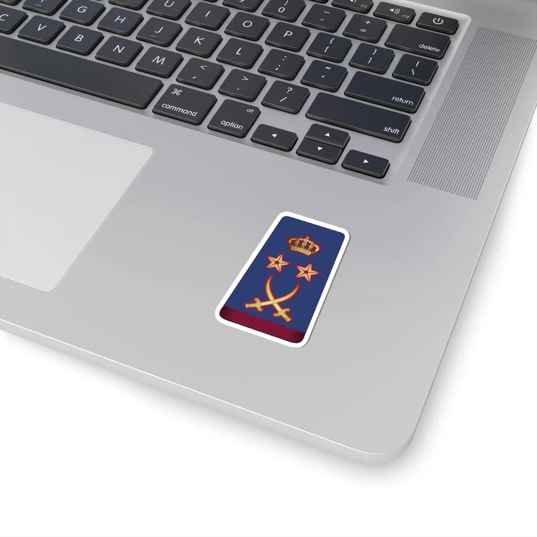 16. QEAF GEN (Qatar) (Military Rank) STICKER Vinyl Kiss-Cut Decal - The Sticker Space