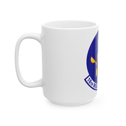 16 Weather Squadron AFWA (U.S. Air Force) White Coffee Mug-The Sticker Space