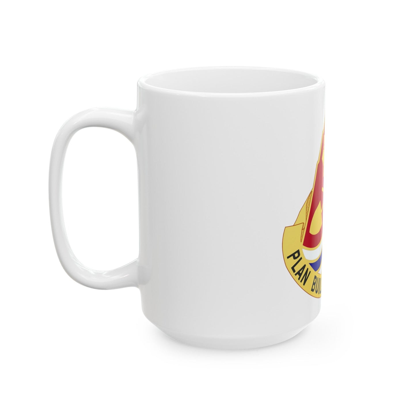 160 Engineer Group (U.S. Army) White Coffee Mug-The Sticker Space