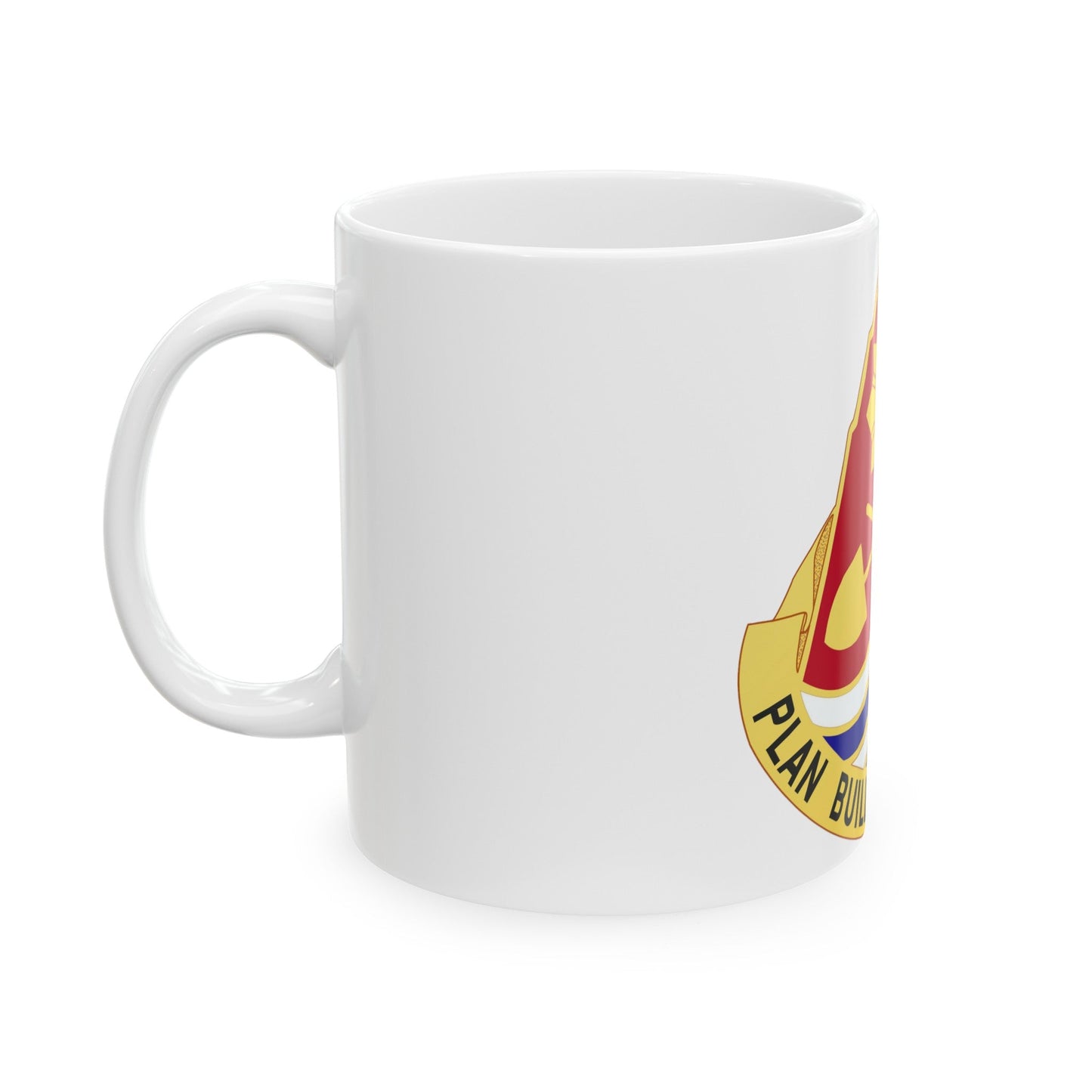 160 Engineer Group (U.S. Army) White Coffee Mug-The Sticker Space