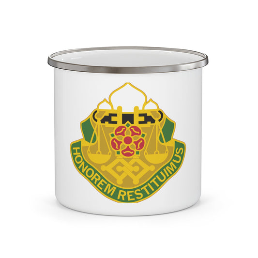 160 Military Police Battalion (U.S. Army) 12oz Enamel Mug-12oz-The Sticker Space