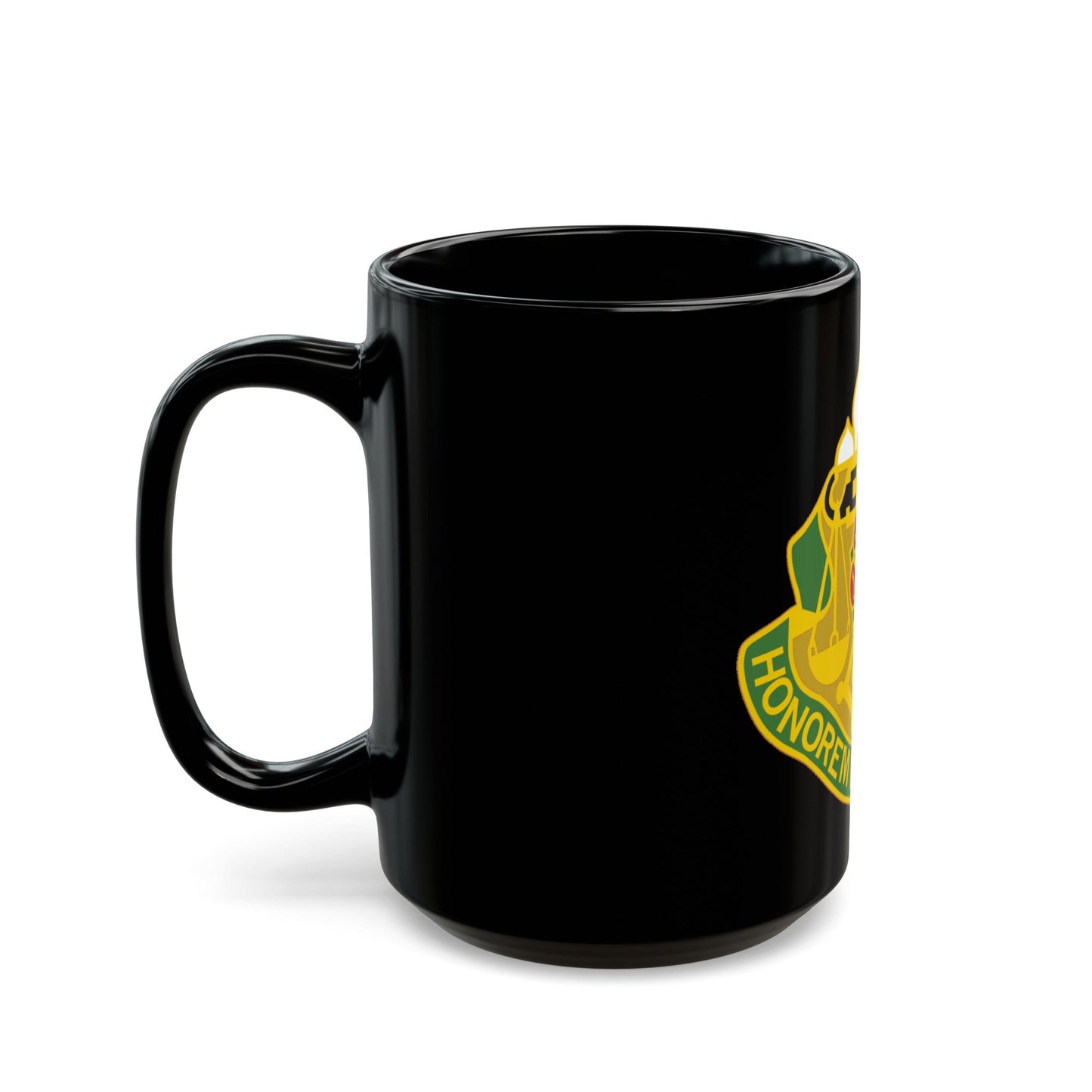 160 Military Police Battalion (U.S. Army) Black Coffee Mug-The Sticker Space