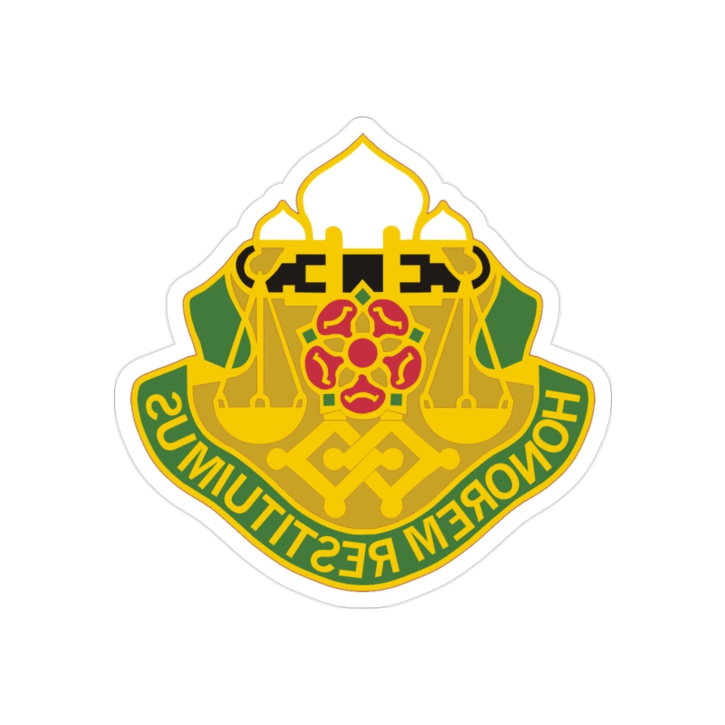 160 Military Police Battalion (U.S. Army) REVERSE PRINT Transparent STICKER-2 Inch-The Sticker Space