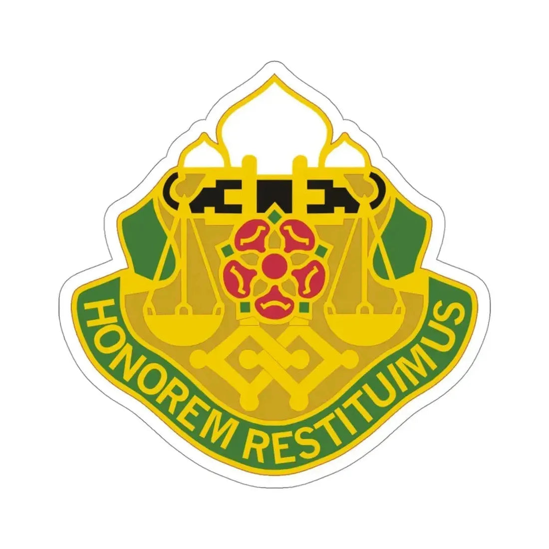 160 Military Police Battalion (U.S. Army) STICKER Vinyl Die-Cut Decal 4 Inch - The Sticker Space