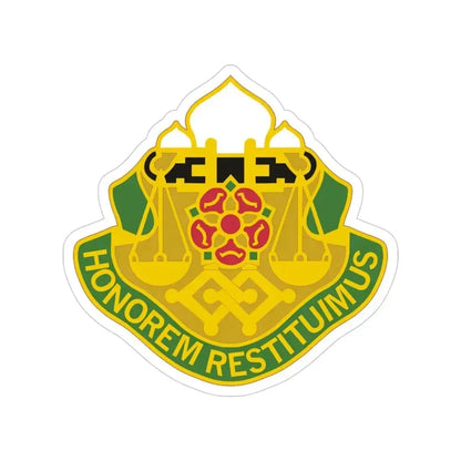160 Military Police Battalion (U.S. Army) Transparent STICKER Die-Cut Vinyl Decal 4 Inch - The Sticker Space