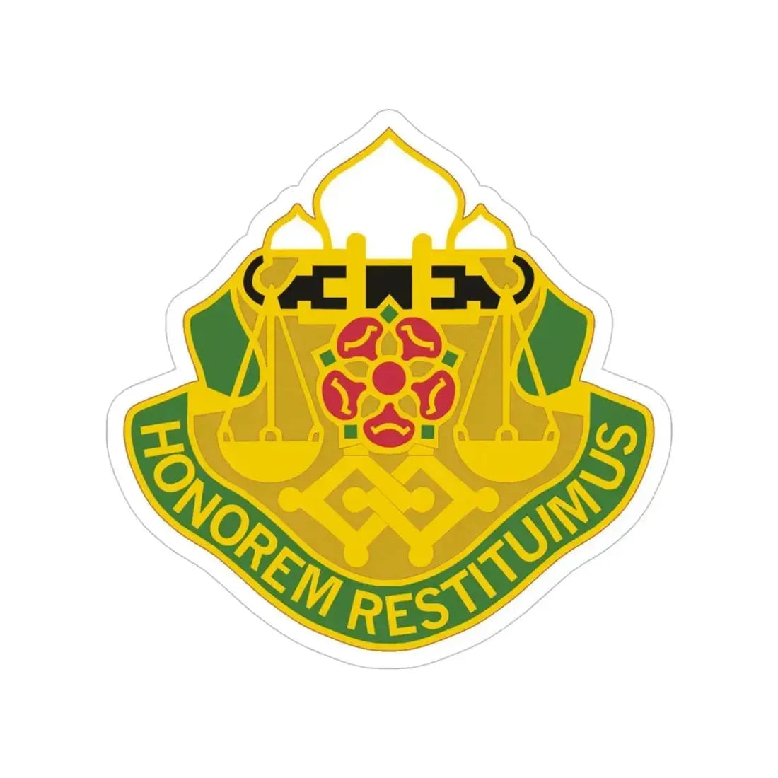 160 Military Police Battalion (U.S. Army) Transparent STICKER Die-Cut Vinyl Decal 4 Inch - The Sticker Space