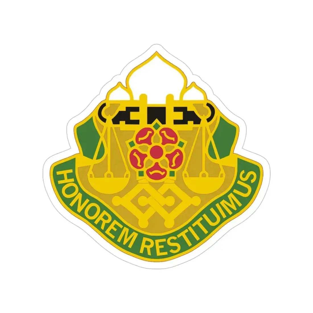 160 Military Police Battalion (U.S. Army) Transparent STICKER Die-Cut Vinyl Decal 5 Inch - The Sticker Space