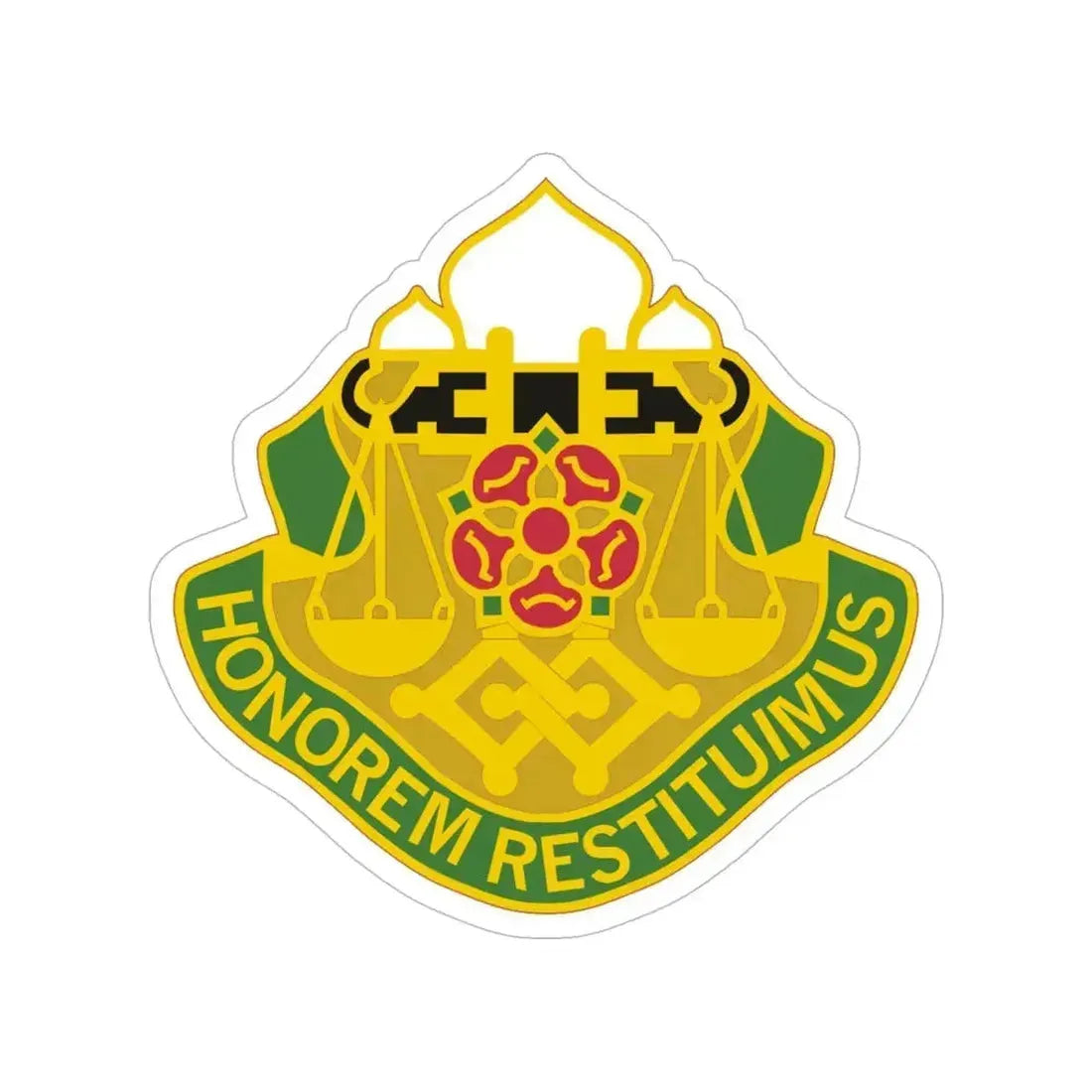 160 Military Police Battalion (U.S. Army) Transparent STICKER Die-Cut Vinyl Decal 6 Inch - The Sticker Space