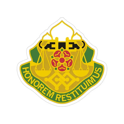 160 Military Police Battalion (U.S. Army) Transparent STICKER Die-Cut Vinyl Decal 6 Inch - The Sticker Space