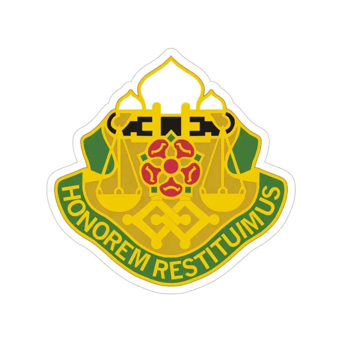 160 Military Police Battalion (U.S. Army) Transparent STICKER Die-Cut Vinyl Decal - The Sticker Space