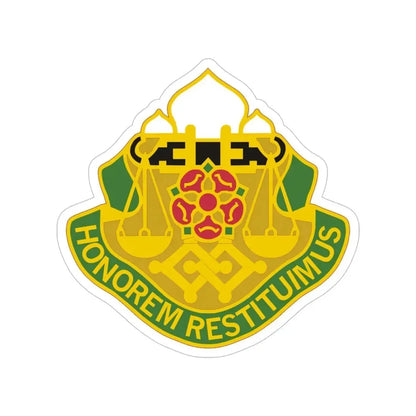 160 Military Police Battalion (U.S. Army) Transparent STICKER Die-Cut Vinyl Decal - The Sticker Space
