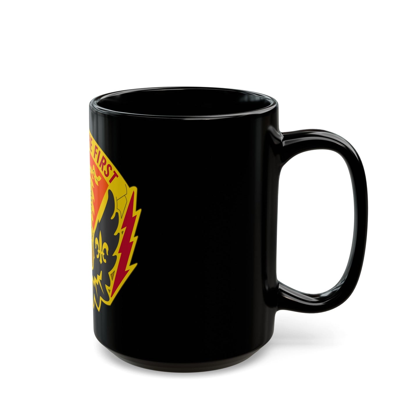 160 Signal Brigade 2 (U.S. Army) Black Coffee Mug-The Sticker Space