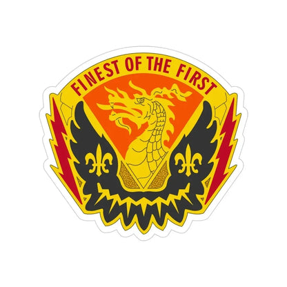 160 Signal Brigade 2 (U.S. Army) Transparent STICKER Die-Cut Vinyl Decal - The Sticker Space