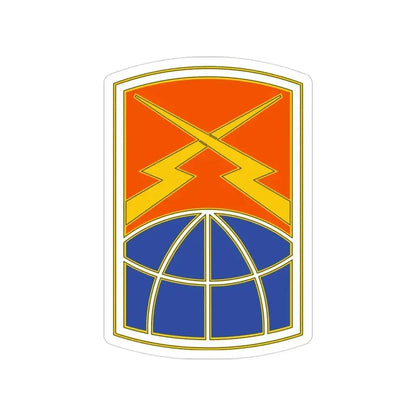 160 Signal Brigade 3 (U.S. Army) Transparent STICKER Die-Cut Vinyl Decal 3 Inch - The Sticker Space