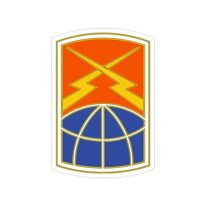 160 Signal Brigade 3 (U.S. Army) Transparent STICKER Die-Cut Vinyl Decal 3 Inch - The Sticker Space