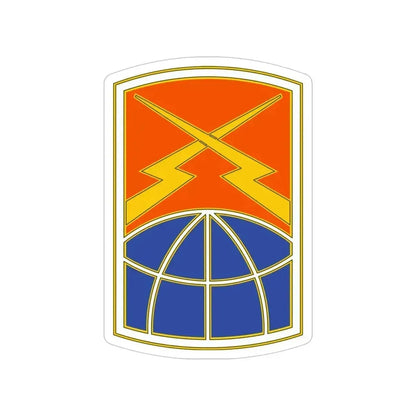 160 Signal Brigade 3 (U.S. Army) Transparent STICKER Die-Cut Vinyl Decal 4 Inch - The Sticker Space